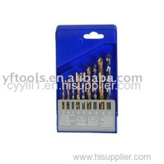 9 Pcs HSS Drill Bit Set