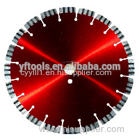 Golden Laser Diamond Saw Blade For Hard Granite