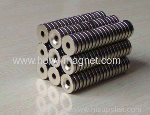 N52 Ring Rare Earth permanent Sintered Neodymium Magnet