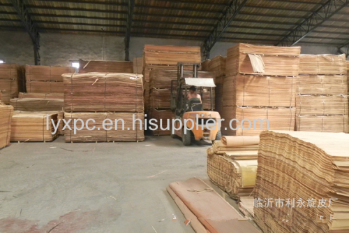 Top grade okume veneer board for fancy plywood