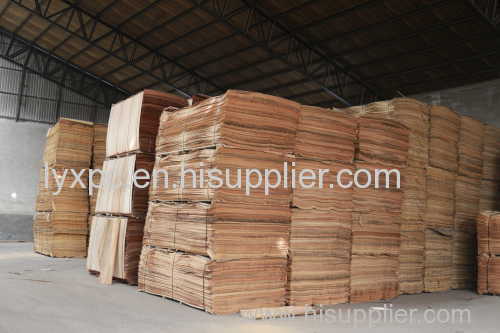  Orginal china factory Mersawa veneer / Okoume veneer with competitive price 