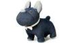 Unique Recycle-crafts denim toys 8&quot; bull dog for Valentine's Day gifts