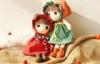 25CM cloth dolls plush toys Unusual Holiday Gift , OEM Lovely Girl Stuffed Doll