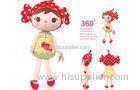 50cm Cute Girl Plush toys and Stuffed Baby Cartoon Doll For New Year Holiday gift