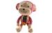 Cute monkey super soft fabric plush toys , small stuffed monkey animals