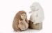 Personalised Small Size animal plush toys stuffed Hedgehog of PP cotton