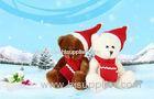 Customized soft cute teddy Christmas StuffedBear festival toys 10CM