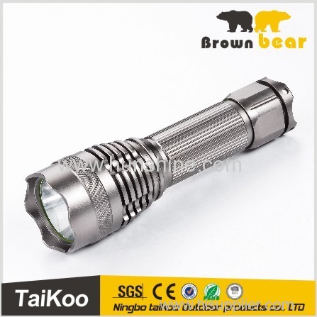 aluminum xml u2 rechargeable led flashlight