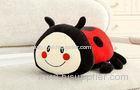 Red Five star lady beetles custom stuffed toys 35cm , ladybug plush toys