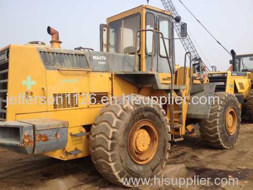 komatsu wheel loader wa470 for sale 35000USD