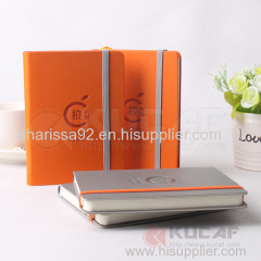 Customize hardcover Pu leather notebooks