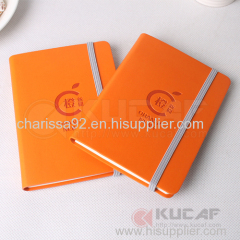 Customize hardcover Pu leather notebooks