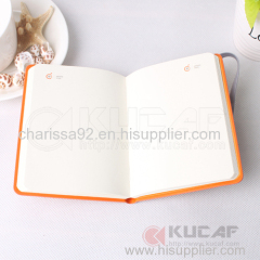 Customize hardcover Pu leather notebooks