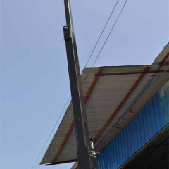 Tourgo Hot Sale Aluminum Light Stand Crank Handle Light Stand