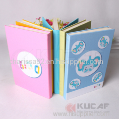 Cute hardcover school notebooks cheap stationery iterms