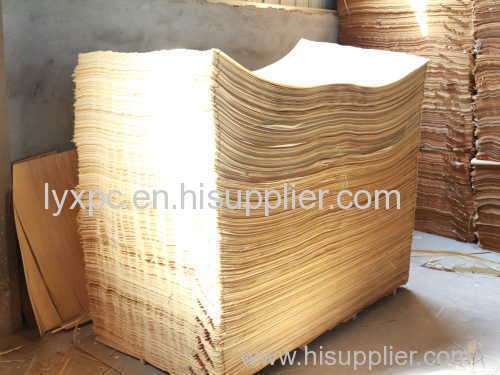 4*8 red olive face veneer