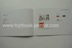 B5 160# uncoated paper cover saddle stitching softcover book design or printing online