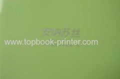 B5 160# uncoated paper cover saddle stitching softcover book design or printing online