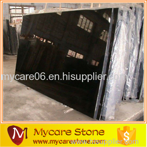 Mycare stone sparkle absolute black granite slab with best price