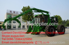 4WD sugarcane grab loader with 200HP cane grab loader