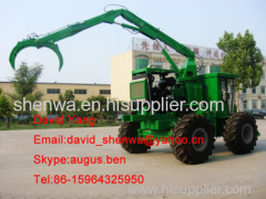 4WD sugarcane grab loader with 200HP cane grab loader