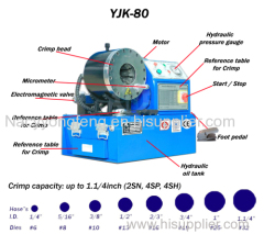 Sales hydraulic hose crimping machine