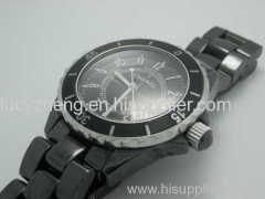Black watch ceramic watch vogue watch