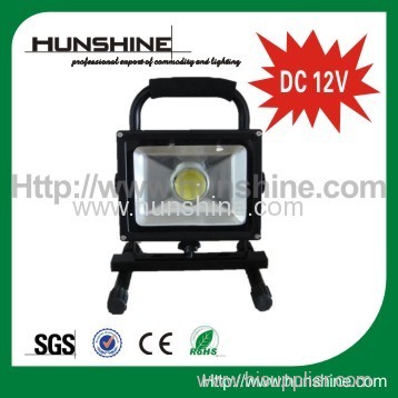 DC 12V rechargeable 20 watt led flood light