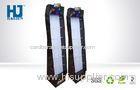Folding LED Lamp Corrugated Paper Cardboard Display Stands With 24 Hooks