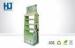 Foldable 3 Tiles Disassemble Beverage Display Floor Stand Shelf For Milk / Tea