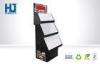 Floor Standing retail paper Cardboard Magazine Paper Display Rack Eco - friendly