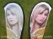 3.1m Height Double Side Blade Teardrop Beach Flag Banner For Business , Event