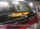 Pixel pitch 6mm GPRS Car LED Sign Display digital sign support any PC operation system