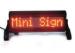 7.62mm GPRS car led sign With high brightness and definition epistar Resolution