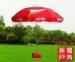 Portable Windproof Beach Umbrella Red For Coca Cola Promoton / Sun Protection Umbrellas