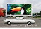 Rental Show Mobile Truck LED Display , tri color 1R1G1B LED sign board