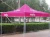 Pink Folding Steel Backyard Gazebo Tent With Carry Bag / Wind Resistant Canopy Tent