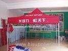 Red Printed Outdoor Screened Gazebo Tent 3 x 3 m For Instant Market Stall
