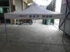 Portable Mobile 3x3m Metal Folding Gazebo Tent UV 50+ / White Canopy Tent