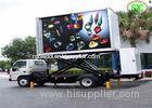Thin waterproof cabinet full color mobile truck Led Display better viewing text & graphic and vide