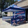 Hexagonal Aluminum Frame Folding Canopy Tent For Party / Bakery Advertising