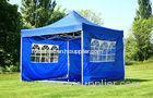 Fire Retardant Collapsible Canopy Tent Gazebo With 3 Church Windows BS EN Standard