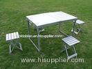 Promotion Folding Camping Picnic Table And Chairs For 4 People , Easy To Carry