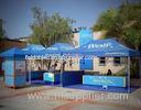 Customized Foldable Outdoor Party Canopy Tent For Exhibition / Instant Shelter
