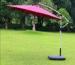 Custom Logo Large Outdoor Patio Umbrellas Solar Auto / Garden Umbrella Parasol