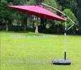 Custom Logo Large Outdoor Patio Umbrellas Solar Auto / Garden Umbrella Parasol