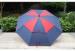 OEM Double Layer Custom Golf Umbrella Automatic With Air Vent / Silk Screen Print