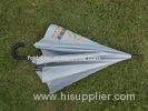 Smooth Comfort Shaped Handle Custom Golf Umbrellas For Outdoor Promotional