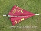 30 Inches Polyester Custom Purple Golf Umbrella With UV Protection For Business Promotion