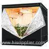 Black polyester Mylar Lighthouse Grow Tent With Steel Frame / Complete Grow Tent Kits